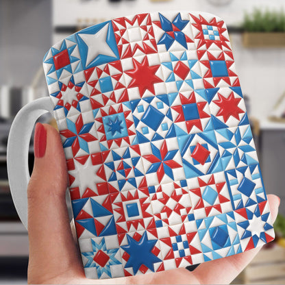 Sewing Lover Ceramic Mug Heritage Stars