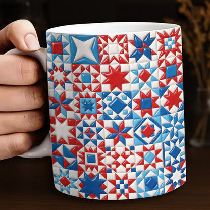 Sewing Lover Ceramic Mug Heritage Stars