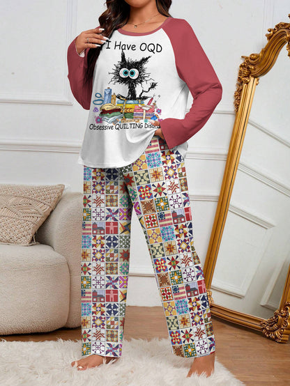 Sewing Lover Raglan Lounge Pajamas I Have OQD