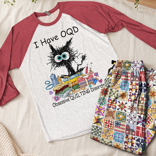Sewing Lover Raglan Lounge Pajamas I Have OQD