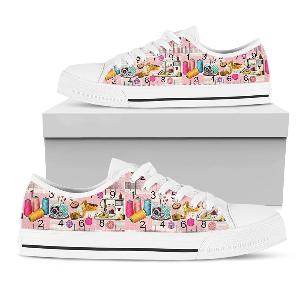Sewing Lover Women's Low Top Shoes It's Sew Time