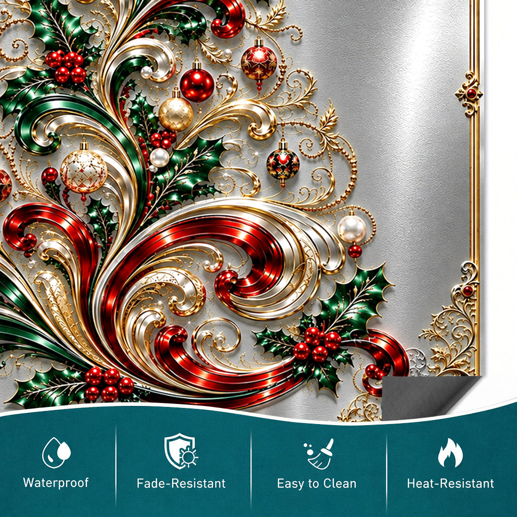 Christmas Magnetic Dishwasher Jeweled Christmas Tree