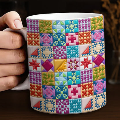 Sewing Lover 11Oz Mug Joyful Quilt Blocks