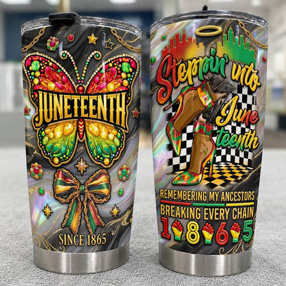 Pan-African 20 oz Tumbler Juneteenth 2026