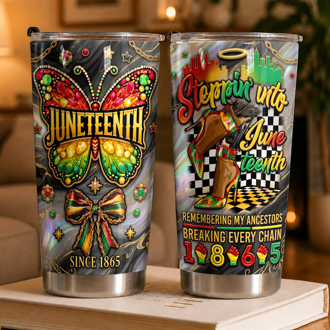 Pan-African 20 oz Tumbler Juneteenth 2026