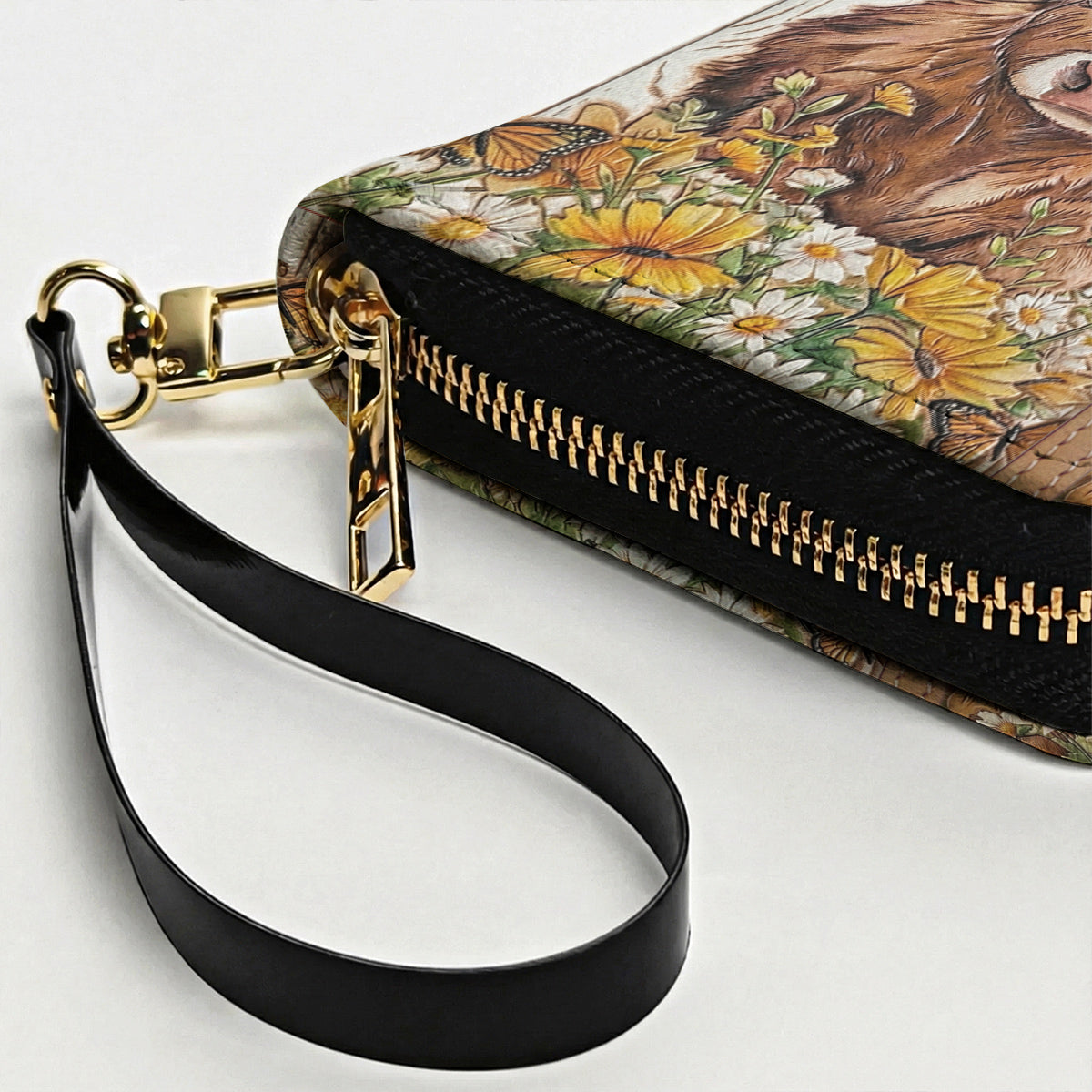 Highland Cow Leather Wallet Just A Girl Who Loves Highland Cows