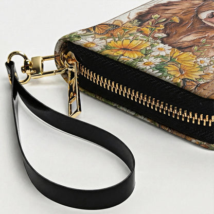 Highland Cow Leather Wallet Just A Girl Who Loves Highland Cows