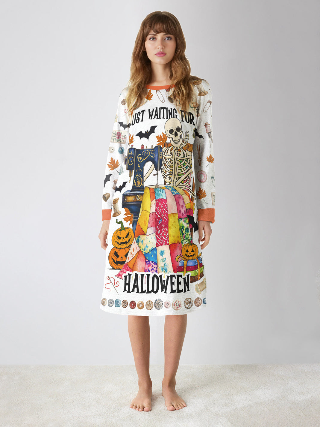 Sewing Lover Raglan Dress Just Waiting For Halloween