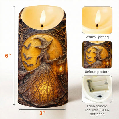 Witch Decor LED Candle Keeper Of The Amber Light