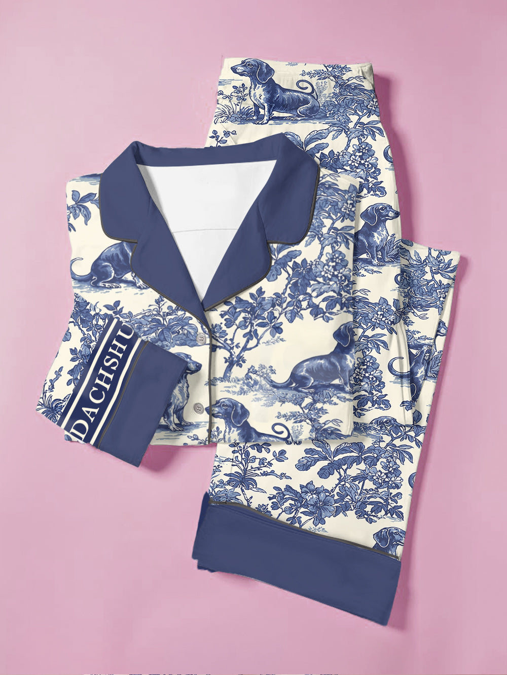 Dachshund Pajama Set Dachshund Luxe