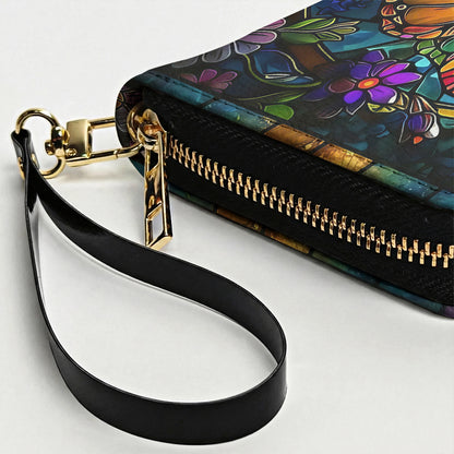 Butterfly Leather Wallet Luminous Wings