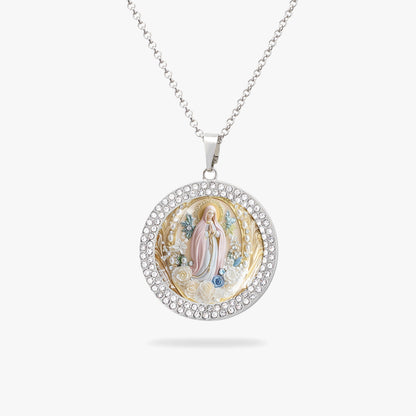Blessed Halo Pendant Necklace