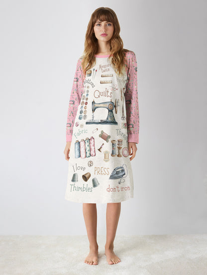 Sewing Lover Raglan Dress Measure Twice Cut Once