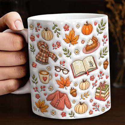 Autumn Lover Ceramic Mug Whispers Of Autumn