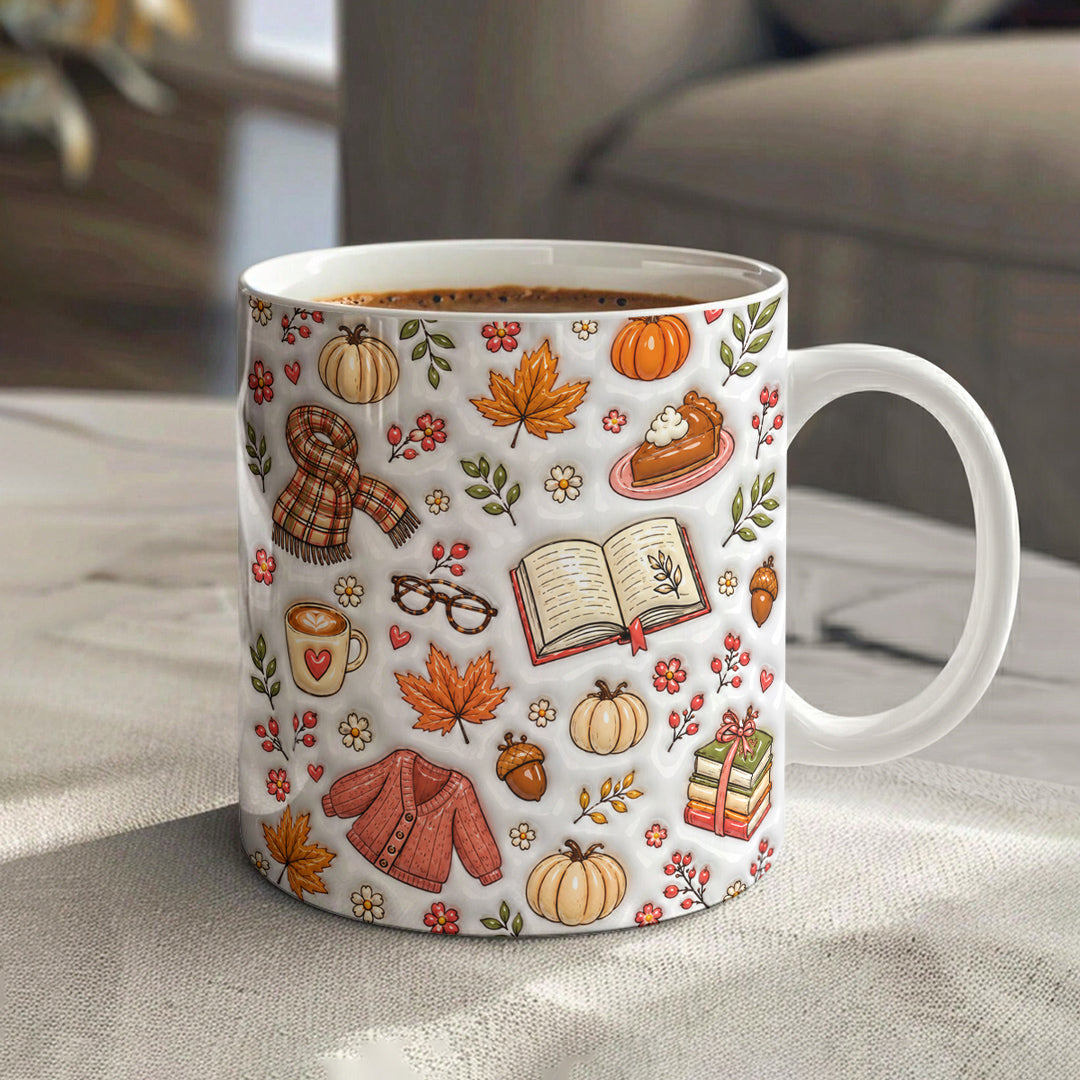 Autumn Lover Ceramic Mug Whispers Of Autumn