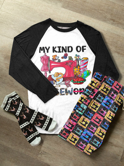 Sewing Lover Raglan Lounge Pajamas My Kind Of HouSEWork