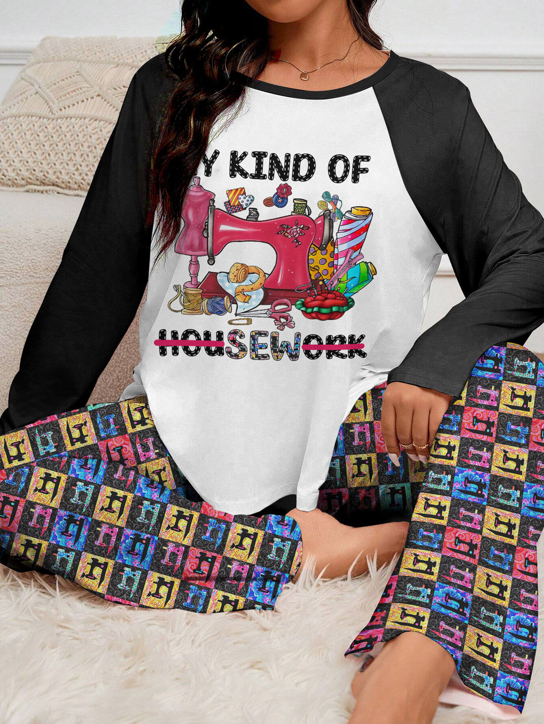 Sewing Lover Raglan Lounge Pajamas My Kind Of HouSEWork