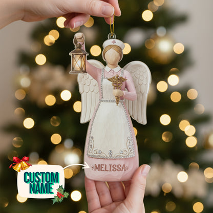 Nurse 2D Acrylic Ornament Nurse Angel Personalized
