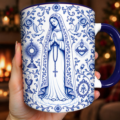 Christian Ceramic Accent Mug Our Lady of Grace
