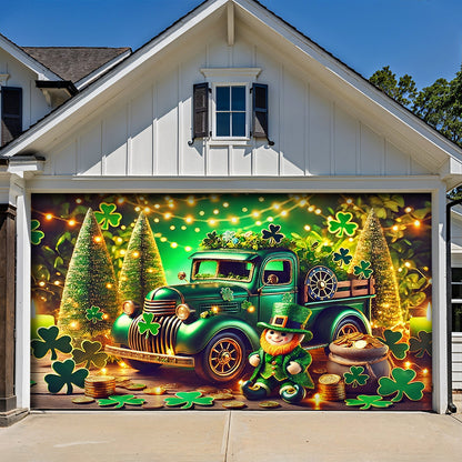 Patrick's Day Garage Door Banner Decoration - Paddy’s Prize Hauler