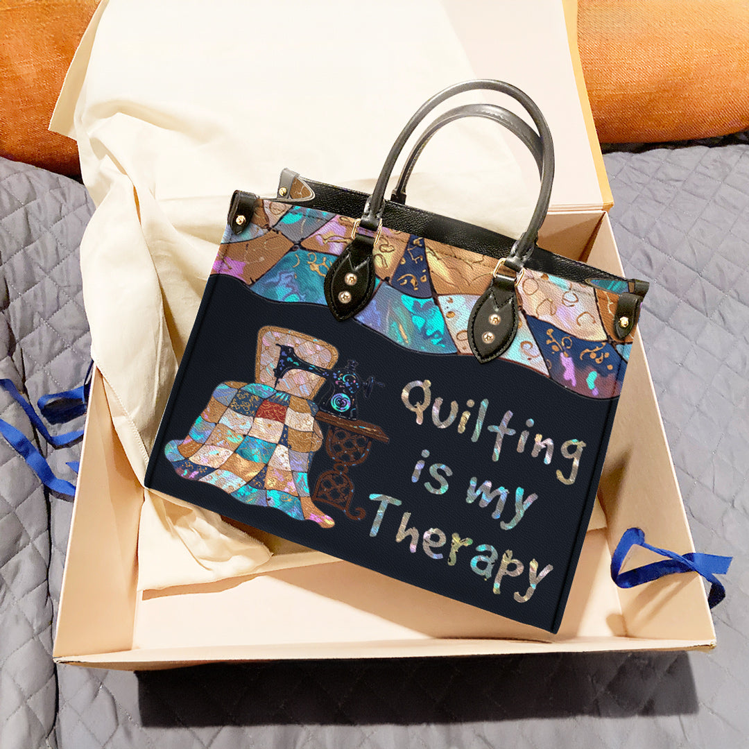 Sewing Lover Leather Bag Quilting Is My Happy