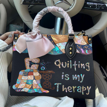 Sewing Lover Leather Bag Quilting Is My Happy