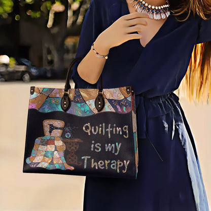 Sewing Lover Leather Bag Quilting Is My Happy