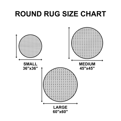 God Round Rug Wings Of Grace