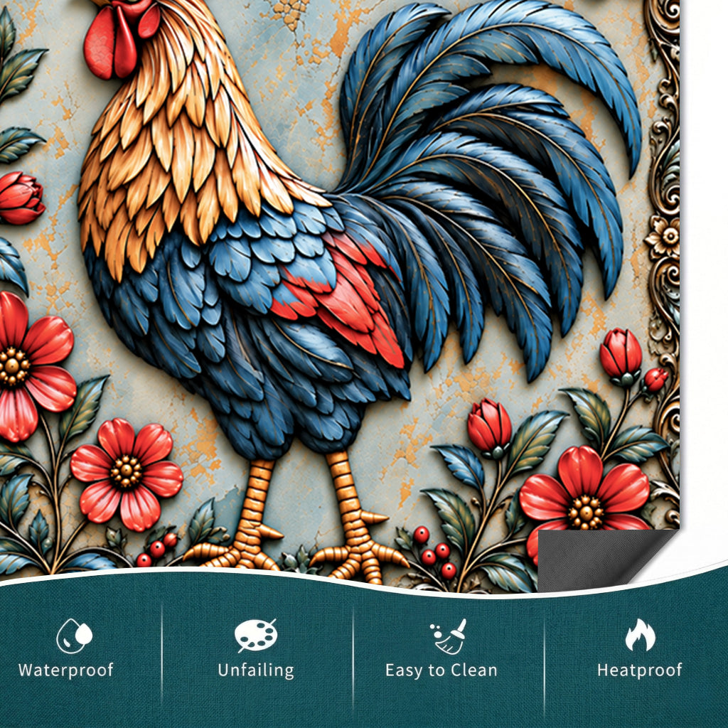 Chicken Magnetic Dishwasher Rustic Rooster