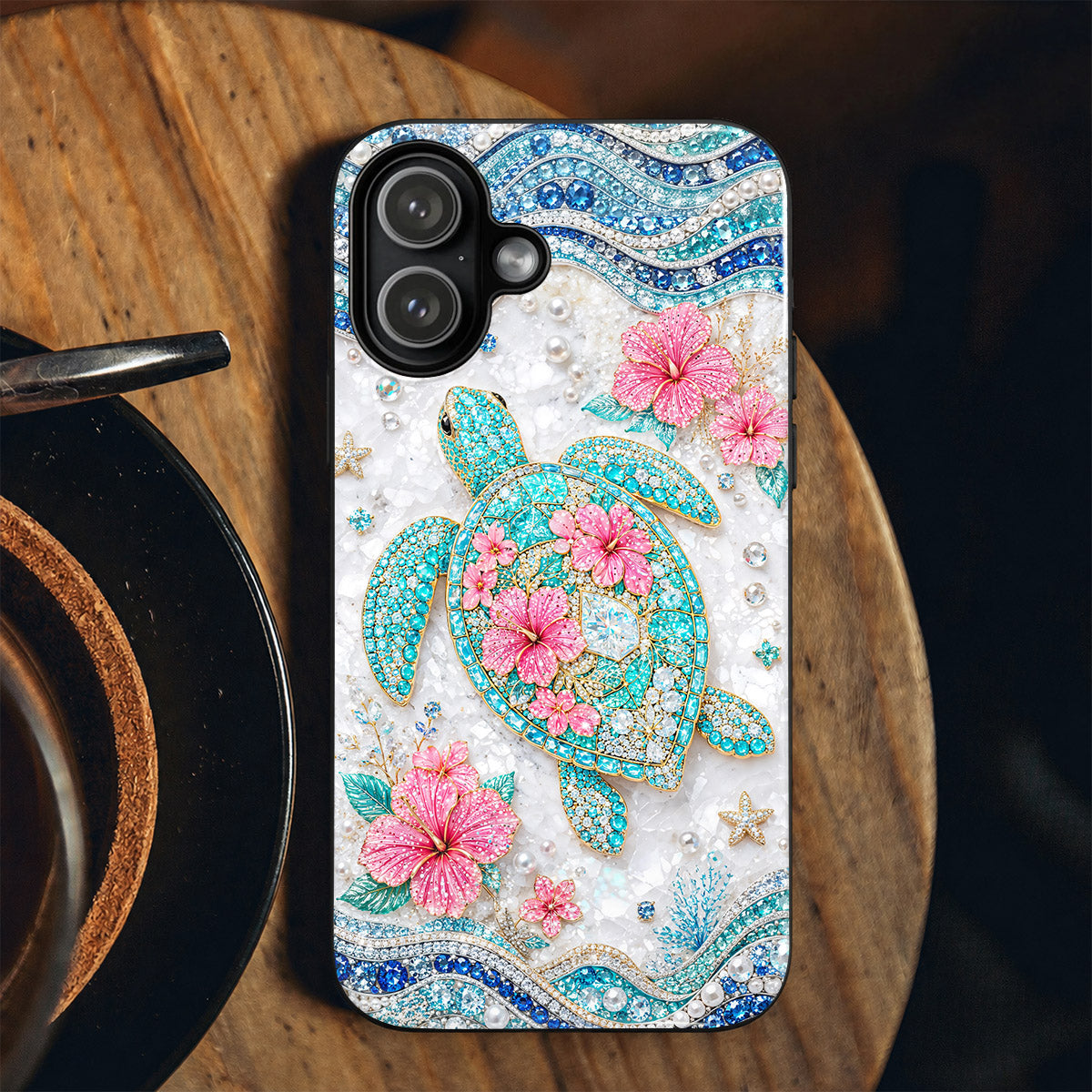 Sea Turtle Love Phone Case Sea Treasure