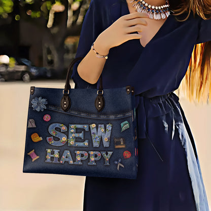 Sewing Lover Leather Bag Sew Happy