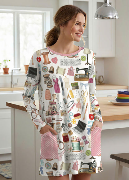 Sewing Lover Long Sleeve Tunic The Sewing Diva