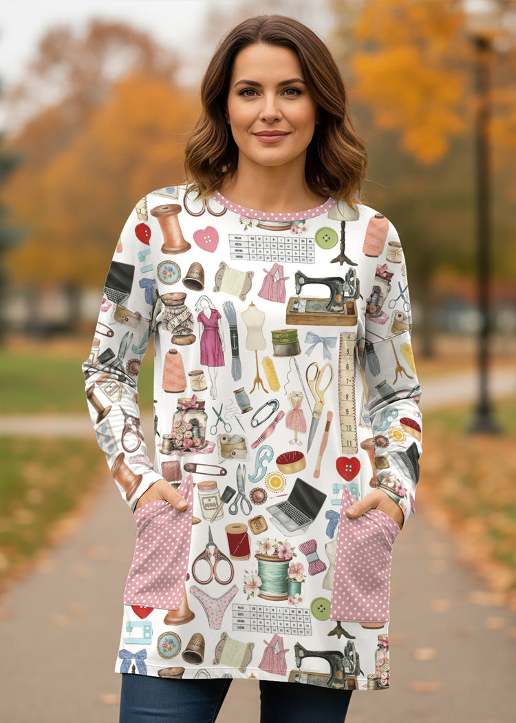 Sewing Lover Long Sleeve Tunic The Sewing Diva