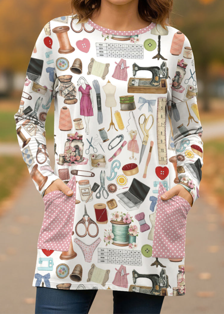 Sewing Lover Long Sleeve Tunic The Sewing Diva