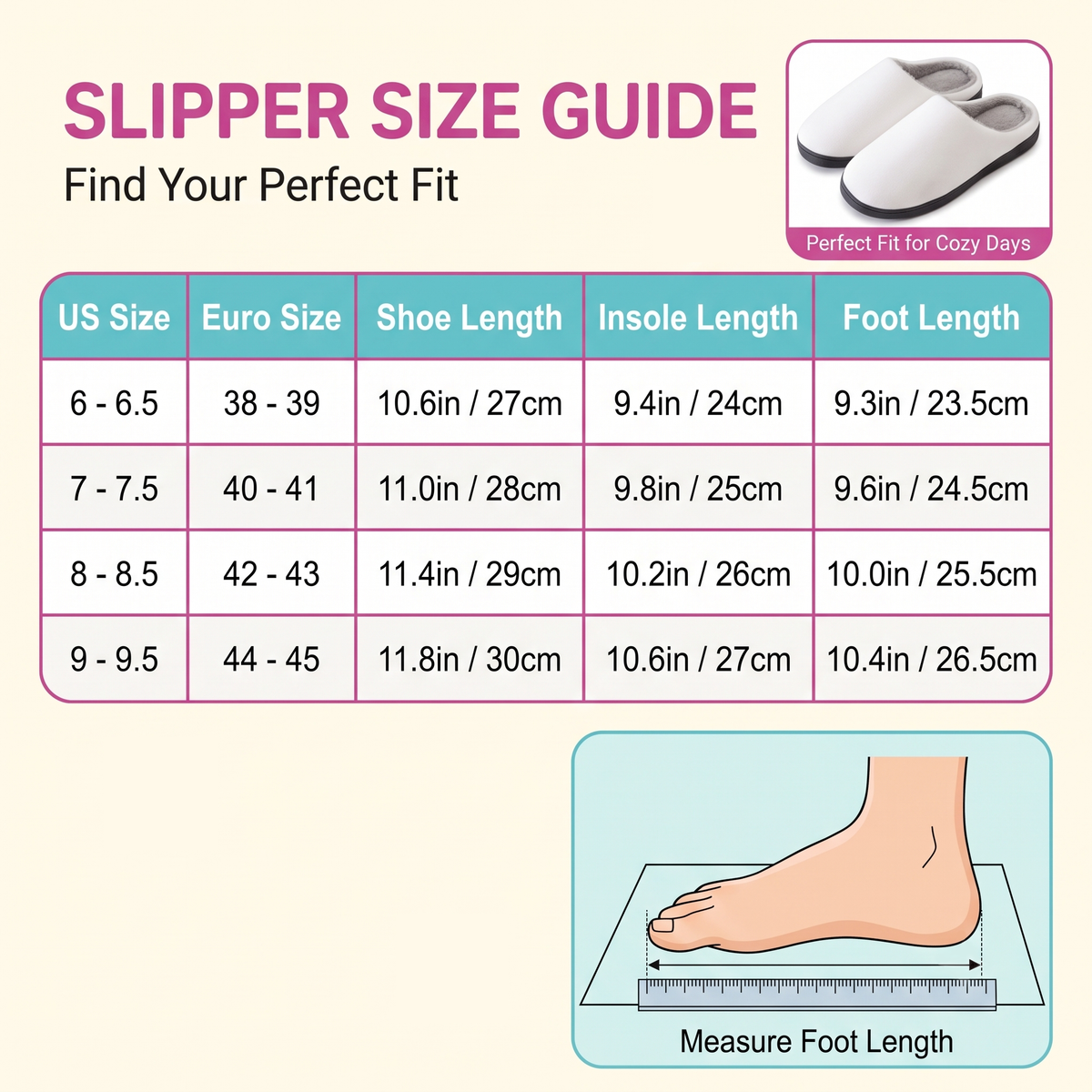 Sewing Lover PB Fleece Lined Slippers Pink Floral Sewing
