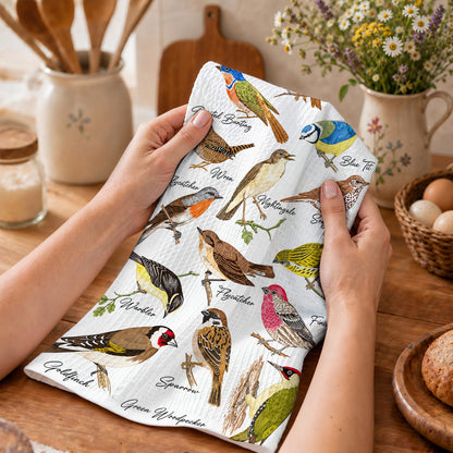 Bird Lover Kitchen Towel Songbird Collection