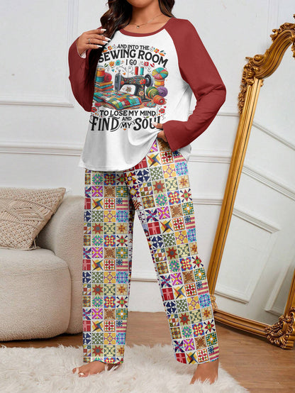 Sewing Lover Raglan Lounge Pajamas Soulful Stitches