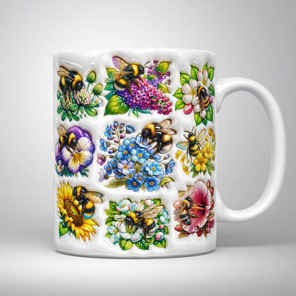 Bee Lovers Ceramic Mug Spring's Little Helpers