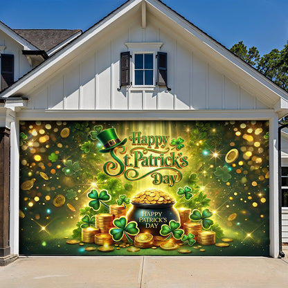 Patrick's Day Garage Door Banner Decoration - St. Patrick's Celebration