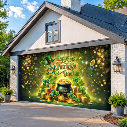 Patrick's Day Garage Door Banner Decoration - St. Patrick's Celebration