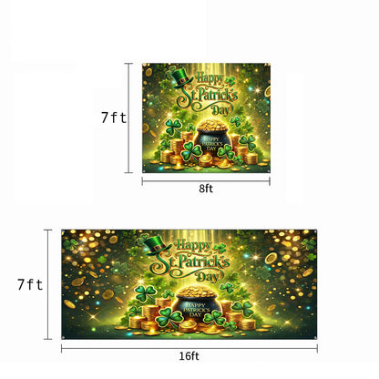Patrick's Day Garage Door Banner Decoration - St. Patrick's Celebration