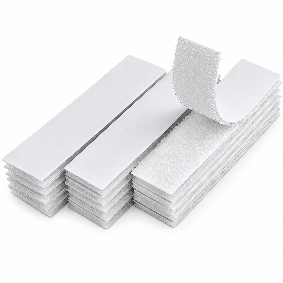Extra Self-Adhesive Hook & Loop Strips (6-Pack)