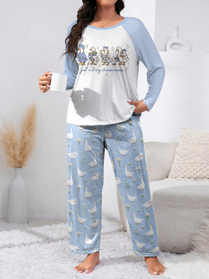 Mom Raglan Lounge Pajamas String Cheese Mama