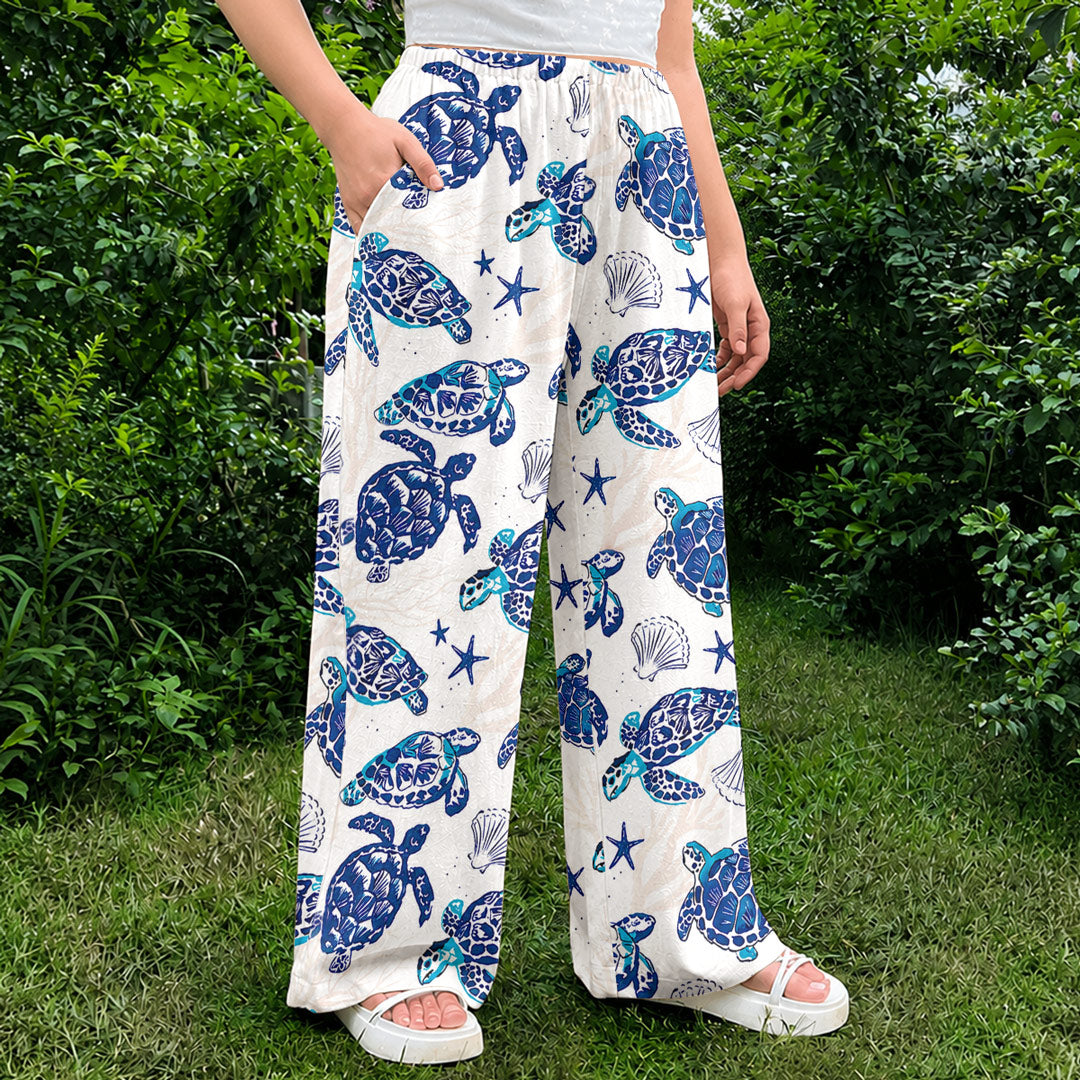 Sea Turtle Lounge Pants Sea Turtle Symphony