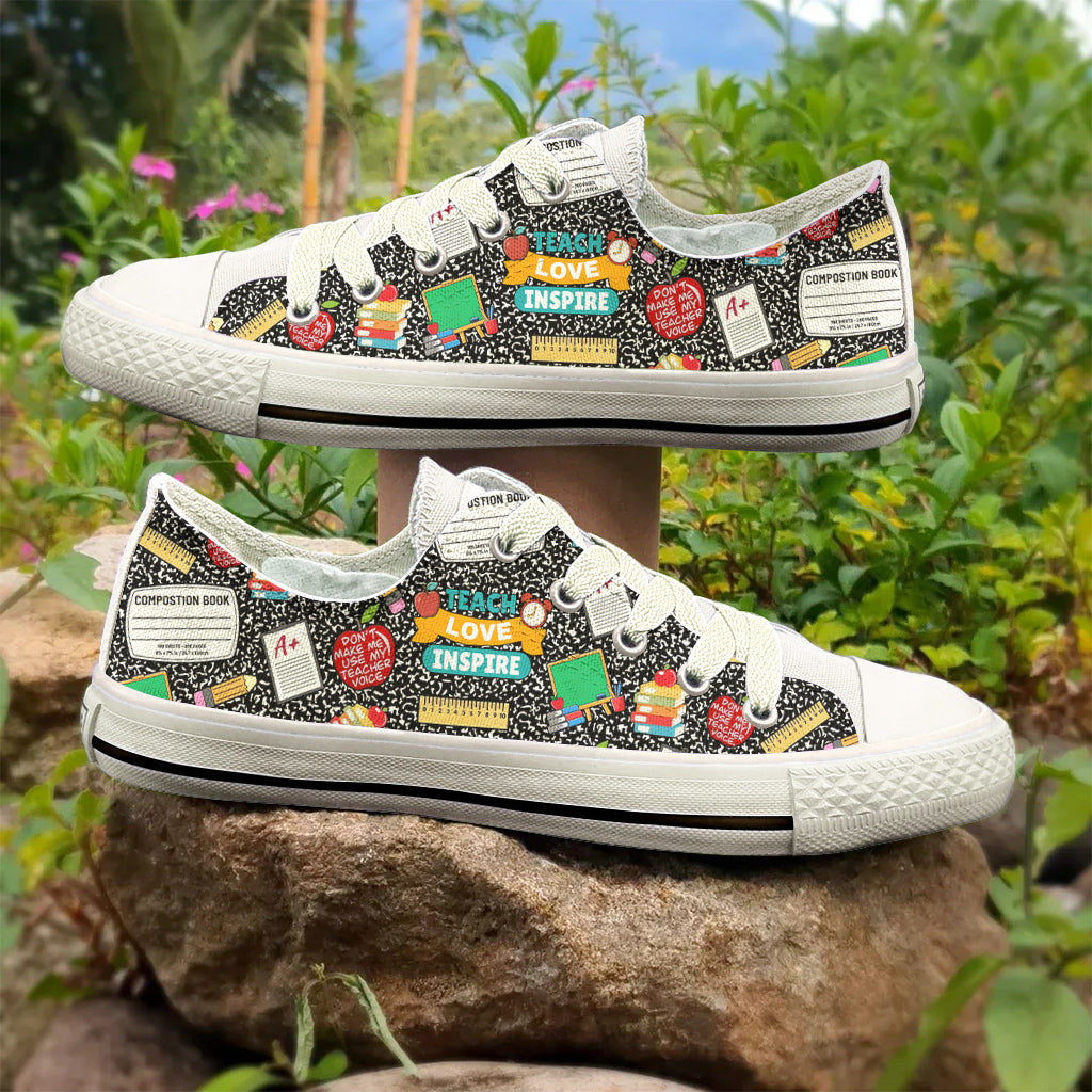 Teacher Women's Low Top Shoes Teacher Life