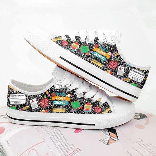 Teacher Women's Low Top Shoes Teacher Life