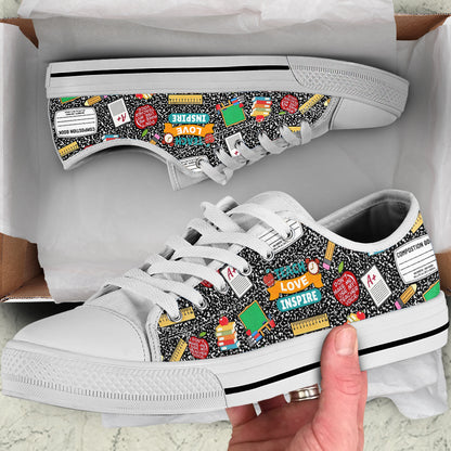 Teacher Women's Low Top Shoes Teacher Life