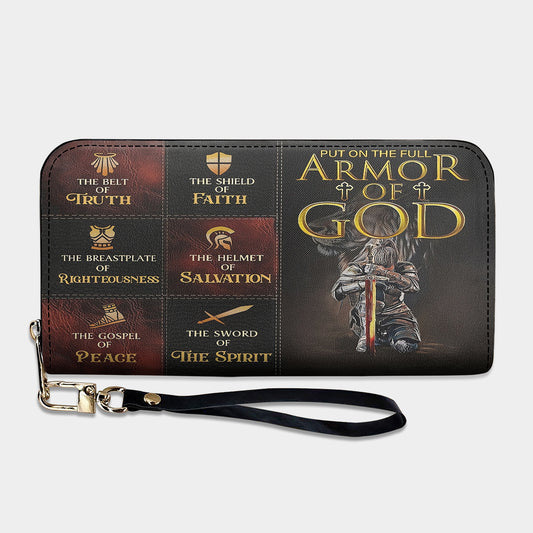 God Leather Wallet The Armor Of God