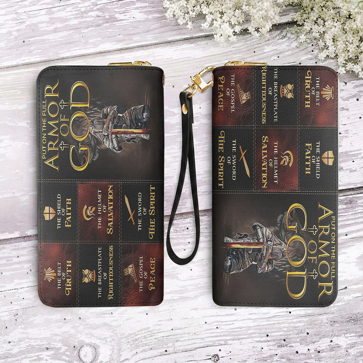 God Leather Wallet The Armor Of God