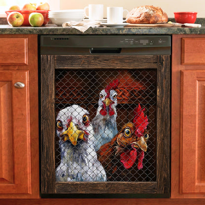 Farmhouse Magnetic Dishwasher Cover The Coop Commitee